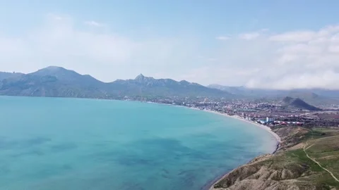 Blue Sea Cape Stock Footage 231306344