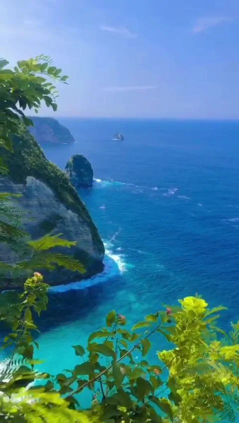 Blue sea Stock Footage 244965309