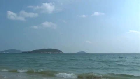 Blue sea Stock Footage 253773206