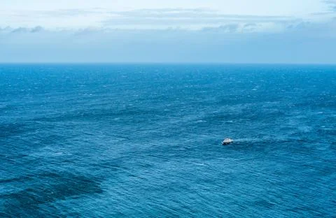 Blue sea surface Foto stock