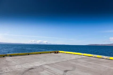 Blue sea surface with small waves Stock Photos