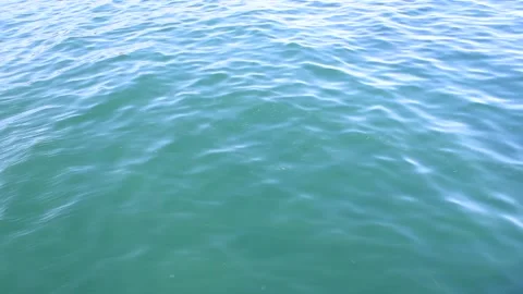 Blue sea surface in summer Stock Footage 142165176