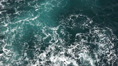 Blue sea water surface 库存影片 92736089