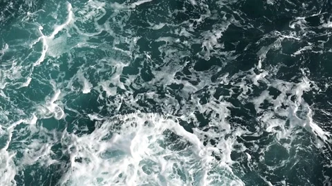 Blue sea water surface 库存影片 92736323