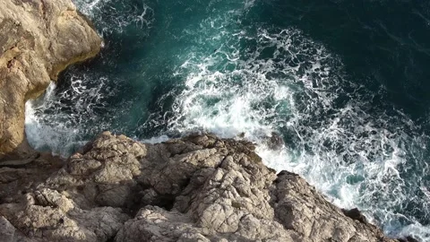 Blue sea water surface 库存影片 92736952