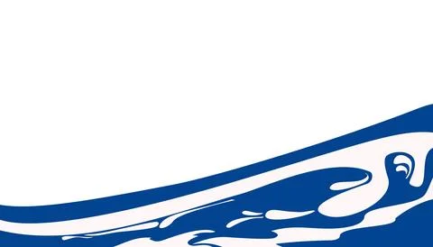 Blue sea water wave background image. Perfect for wallpapers, posters, webs.. Illustrazione stock