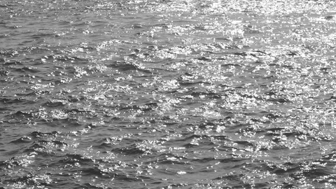 Blue sea with waves Stock Footage 106823996