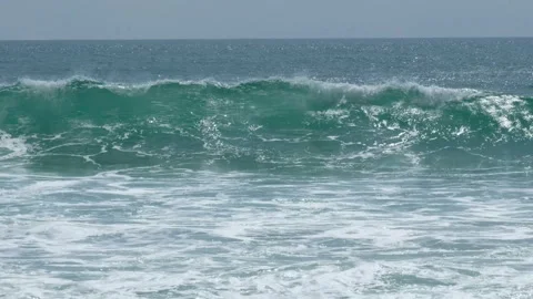 Blue Sea waves Stock Footage 153616437