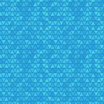 Blue seamless abstract triangles background イラスト素材