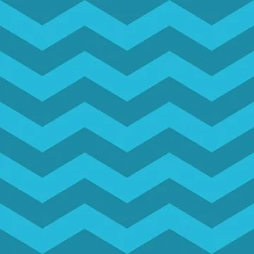 Blue Seamless Chevron Pattern Vector Stock Illustration