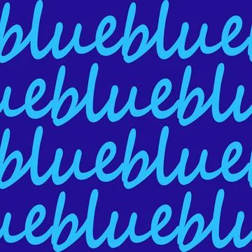 Blue seamless pattern with texted Blue Copyright: xZoonar.com/angetax 9659... Stock Photos