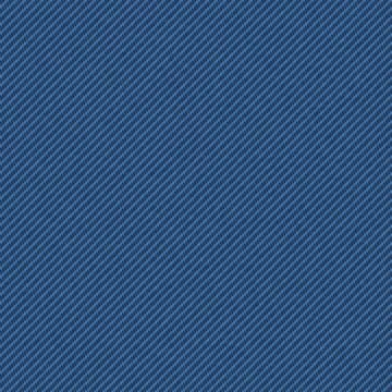 Blue seamless texture with stripes pattern, weave background Stock Illustration