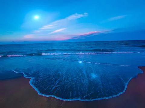 Blue Seashore Stock Photos
