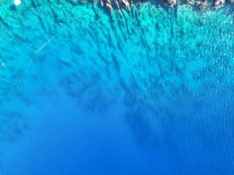 Blue seashore Stock-Fotos