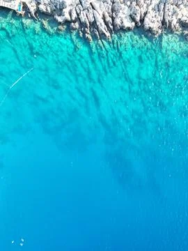 Blue seashore Foto stock