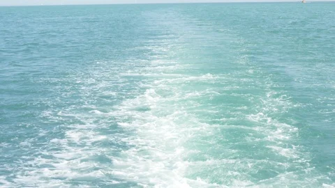 Blue see with vavy waves Stock Footage 120677085