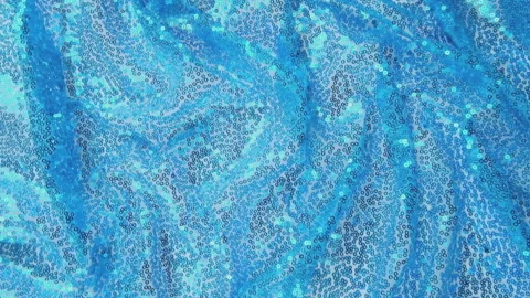 Blue sequins background - abstract festive backdrop for Holiday and party banner Stock Footage 278736905