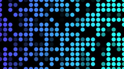 Blue shade dots Stock Footage 8686150
