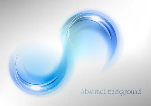Blue shape Stock Illustration