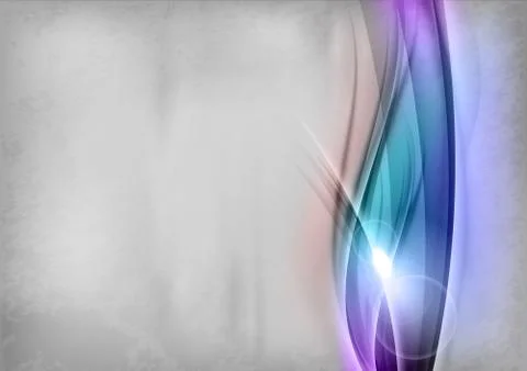 Blue shape Stock Illustration