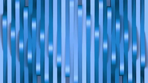 The blue shape lines move and replace each other by disappearing. Stock Footage 159668233