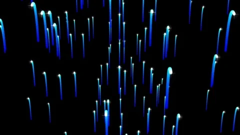 Blue shapes motion background Video stock 79805066