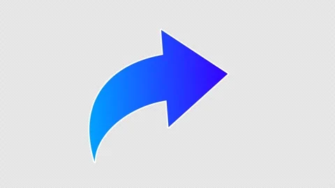 Blue share button Stock Footage 334125487