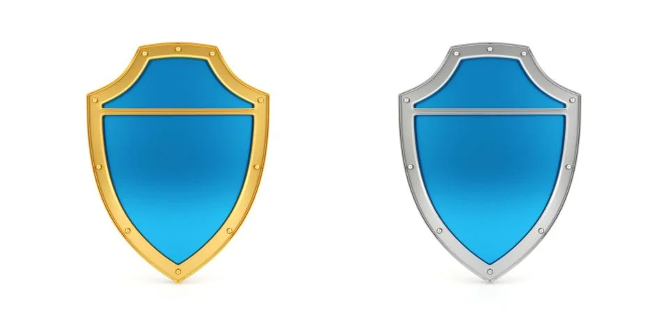 Blue shield Stock Illustration