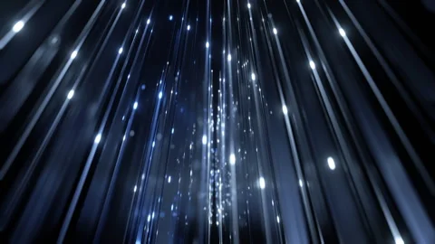 Blue Shimmering Light Streaks Stock Footage 279409643