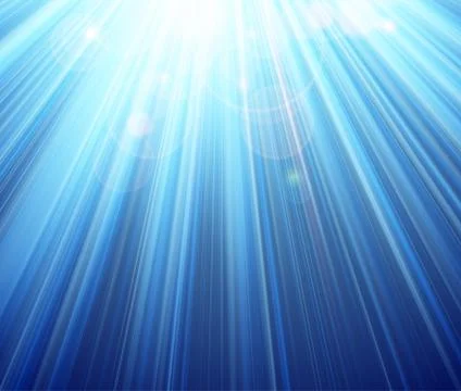 Blue shining magic light background Stock Illustration