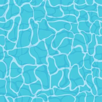 Blue Shining Water Surface Background Illustrazione stock