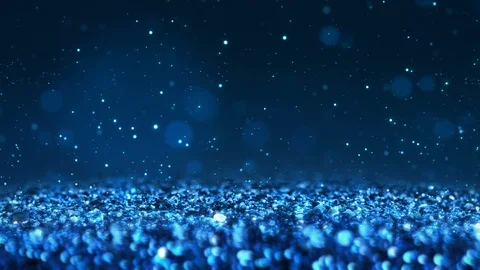 Blue Shiny glitter seamless loop abstract texture close up macro background Stock Footage 106952014