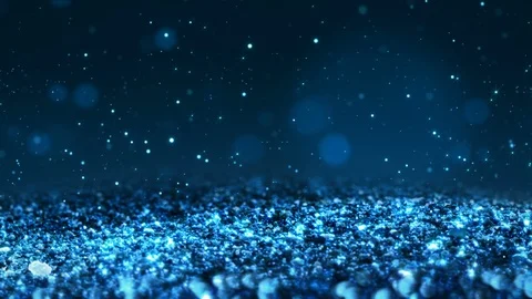 Blue Shiny glitter seamless loop abstract texture close up macro background Stock Footage 106952491