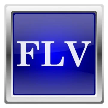 Blue shiny icon Stock Illustration