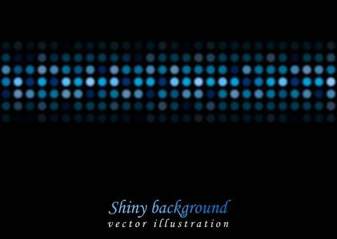 Blue shiny lights vector background Blue shiny lights vector background Co... Stock Photos