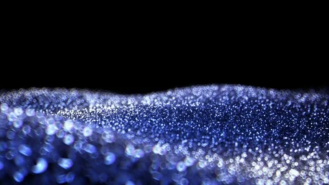 Blue Shiny moving glitter seamless VJ loop abstract background Stock Footage 104036819