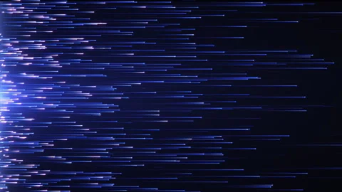 Blue shiny particles flowing on gradient background with soft blue light 스톡 동영상 275276019