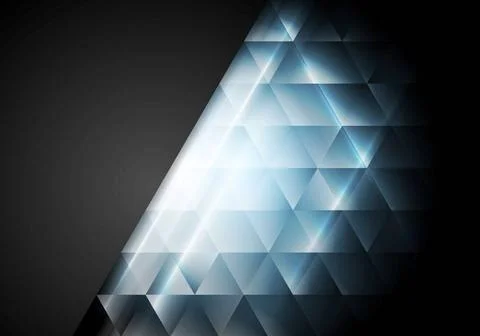 Blue shiny tech vector background Blue shiny tech abstract background. Vec... Stock Photos