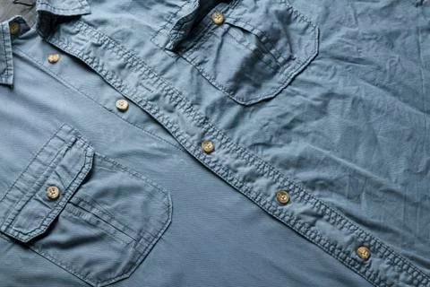 Blue shirt Stock Photos