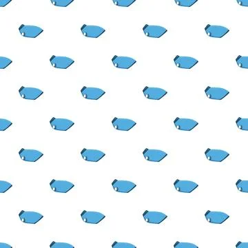 Blue shorts clothing pattern repeating on white background Illustrazione stock