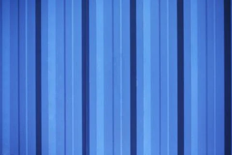 Blue shutter door Stock Photos