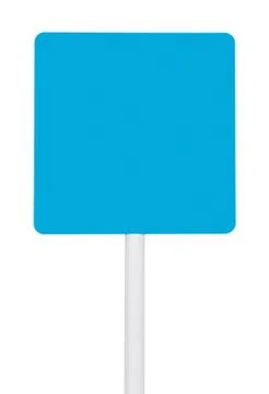 Blue sign Stock-Illustration
