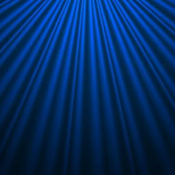 Blue silk background Stock Illustration