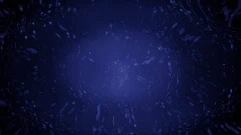 Blue silk liquid wave flowing background. looping smooth animation. Stock Footage 336585137
