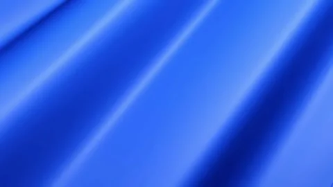 Blue silky curtains material background Stock Footage 282452203