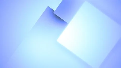 Blue simple geometric patterns abstract rectangles background Stock Illustration