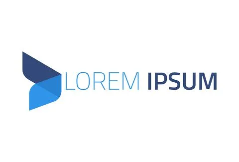 Blue Simple Shape Arrow Next Logo Icon Design	 Illustrazione stock