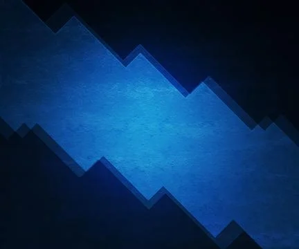 Blue simple sharp background Stock Illustration