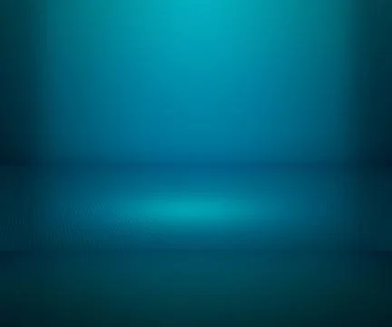 Blue simple spotlight stage background Stock Illustration