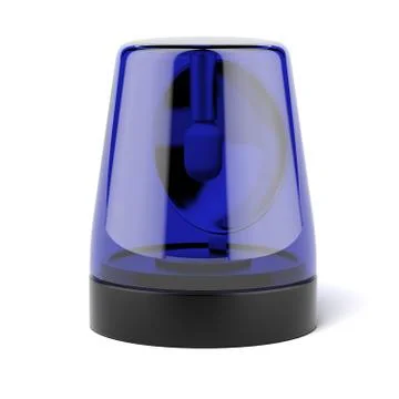 Blue siren Stock Illustration